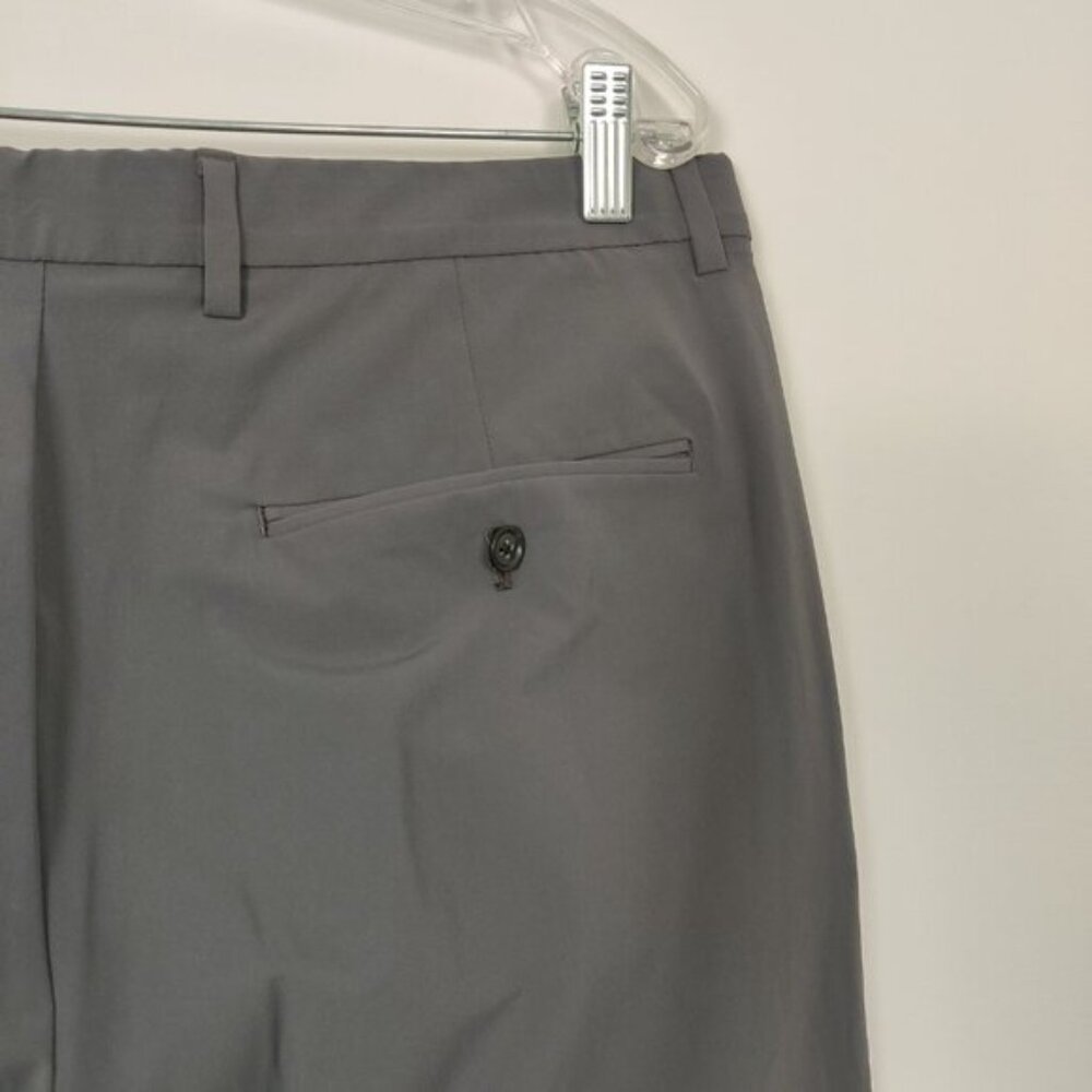 Perry Ellis Slim Fit Stretch Men's Black Dress Pants Size 34 x 32 Formal Office - Picture 5 of 12